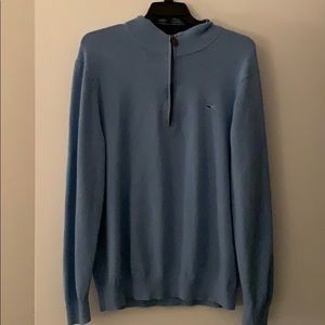 Vineyard Vines mens 1/4 zip sweater